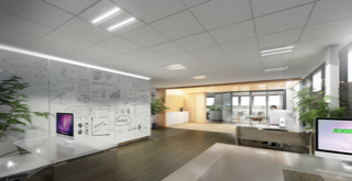 Vues intérieures du projet.