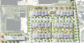 Site plan of the project.