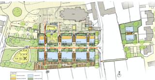 Massenplan des Projekts.