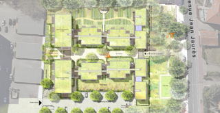 Massenplan des Projekts.