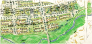 Hand-drawn floor plan.